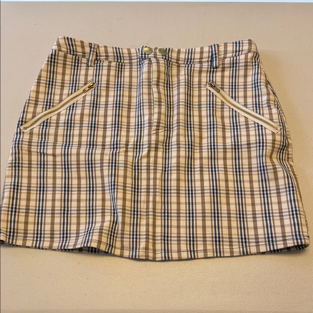 Forever 21 Plaid Mini Skirt